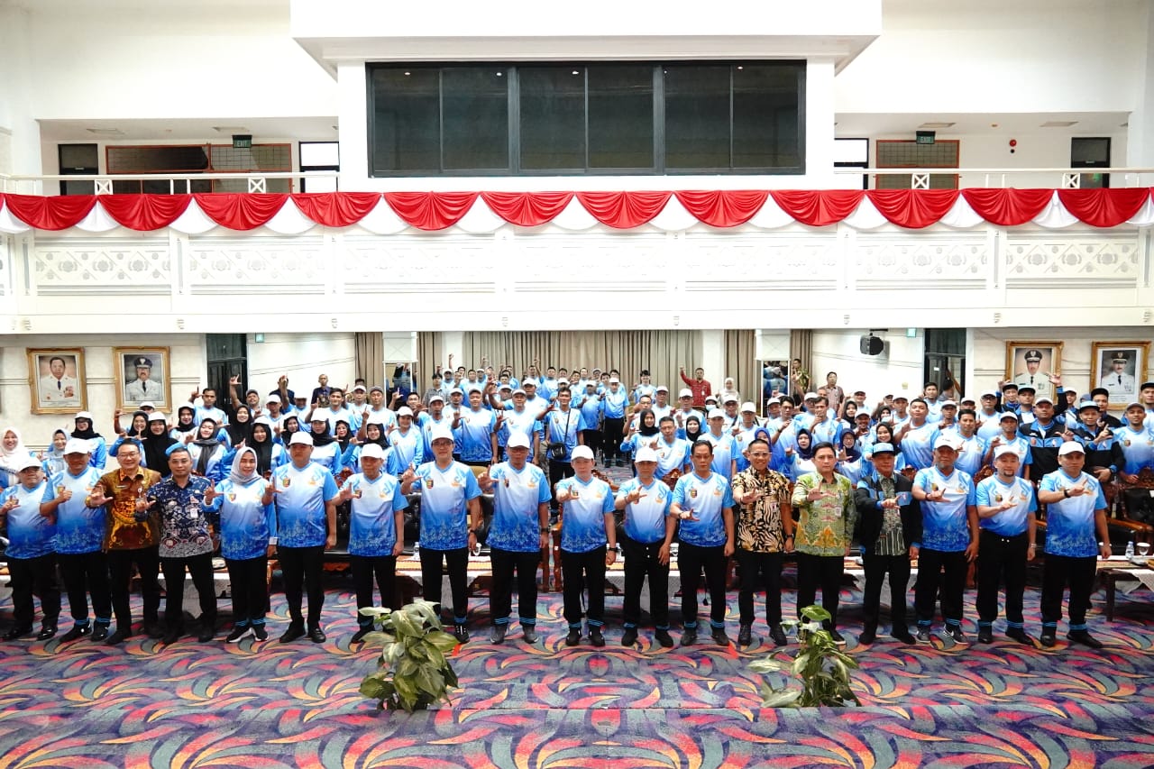 Kontingen Korpri Lampung ke Pornas XVII Dibiayai Iuran Anggota, Bukan APBD
